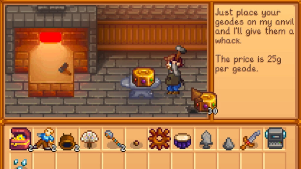Omni geode farming in stardew