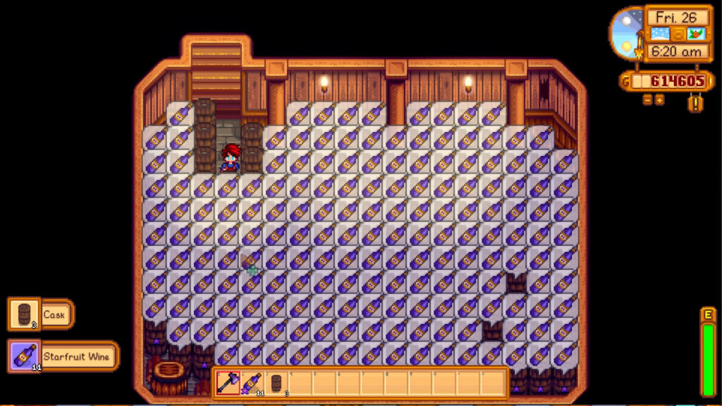 Aging Wine In Stardew Valley