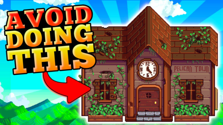 Mistakes In Stardew Valley To Avoid