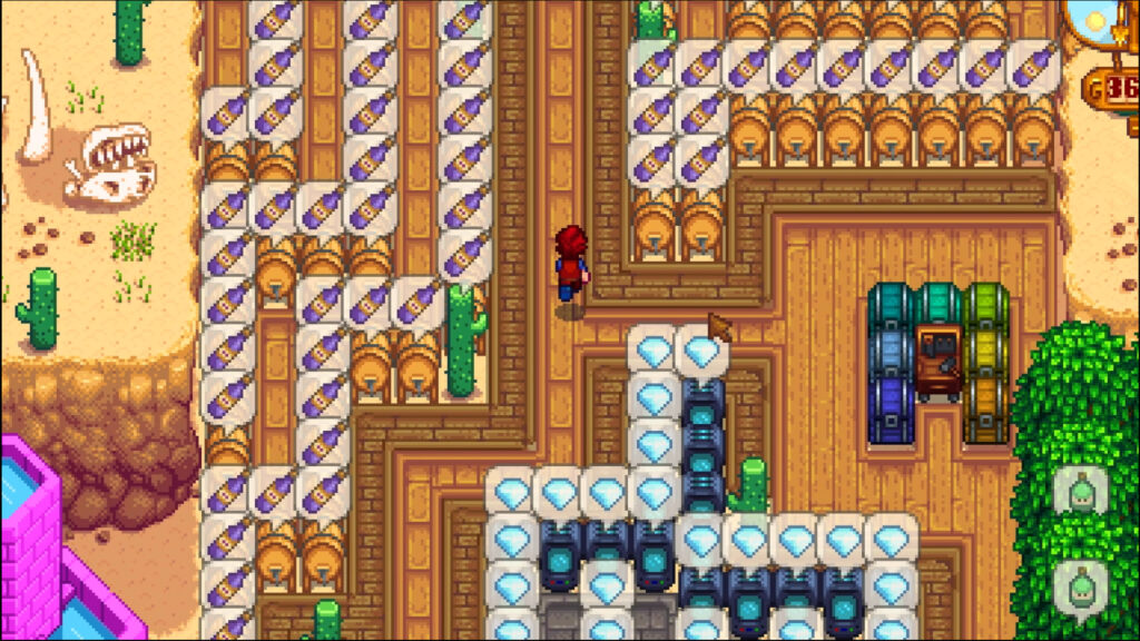 Utilize the desert in stardew valley