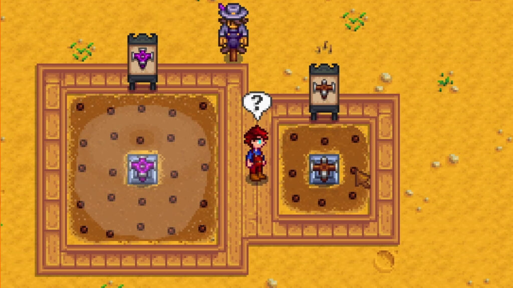 Sprinklers in Stardew Valley