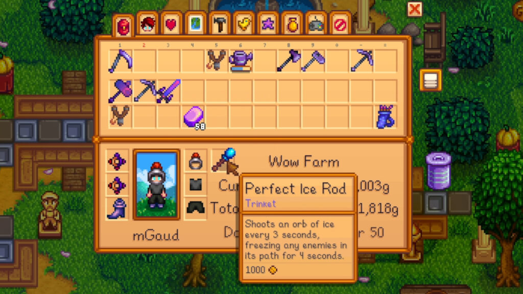 Perfect Ice Rod Stardew