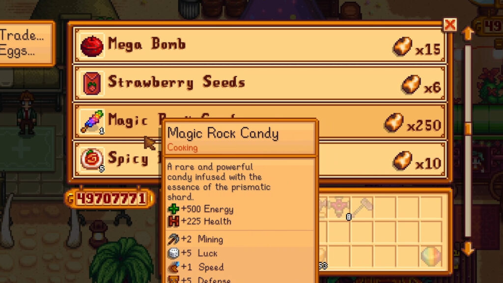 Magic Rock Candy In Stardew Valley