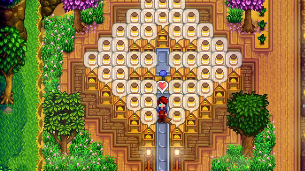 Themed Decorated Sections In Stardew Valley