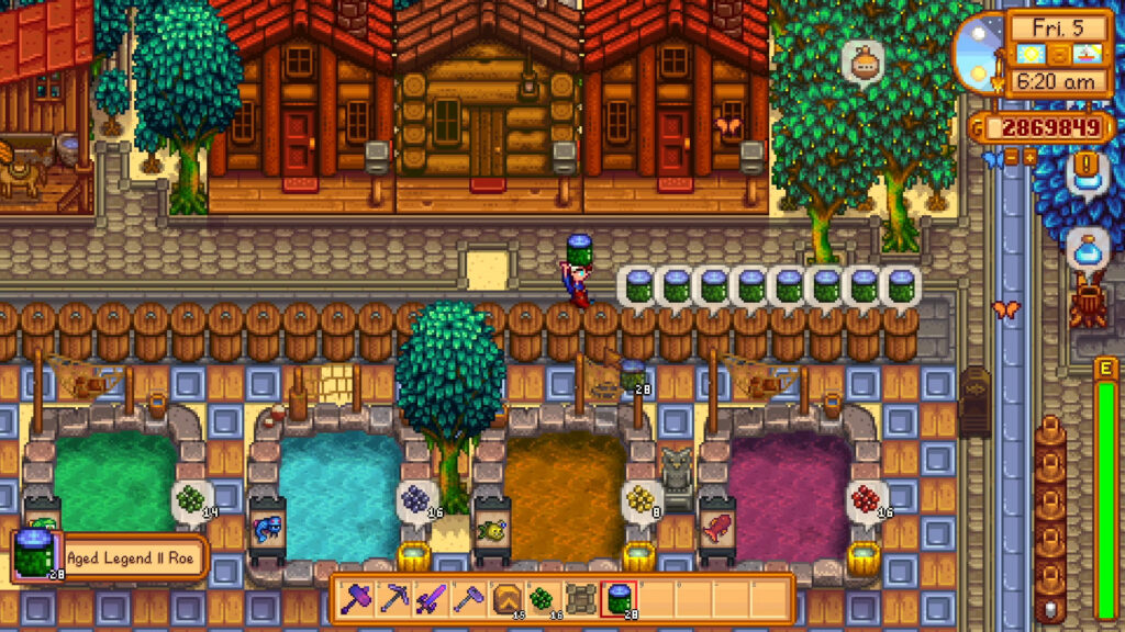 Stardew Valley Legend In Fish Pond