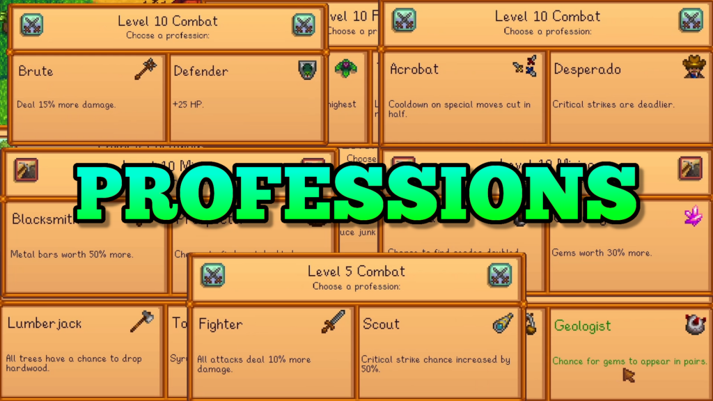 Best Professions For making Money In Stardew Valley