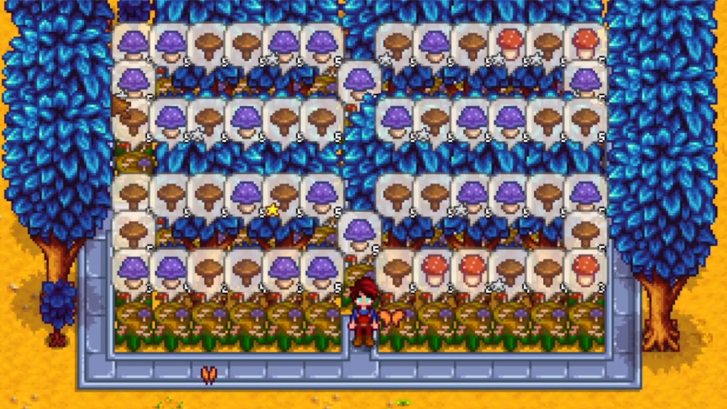 Mushroom Logs For Money Making In Stardew Valley