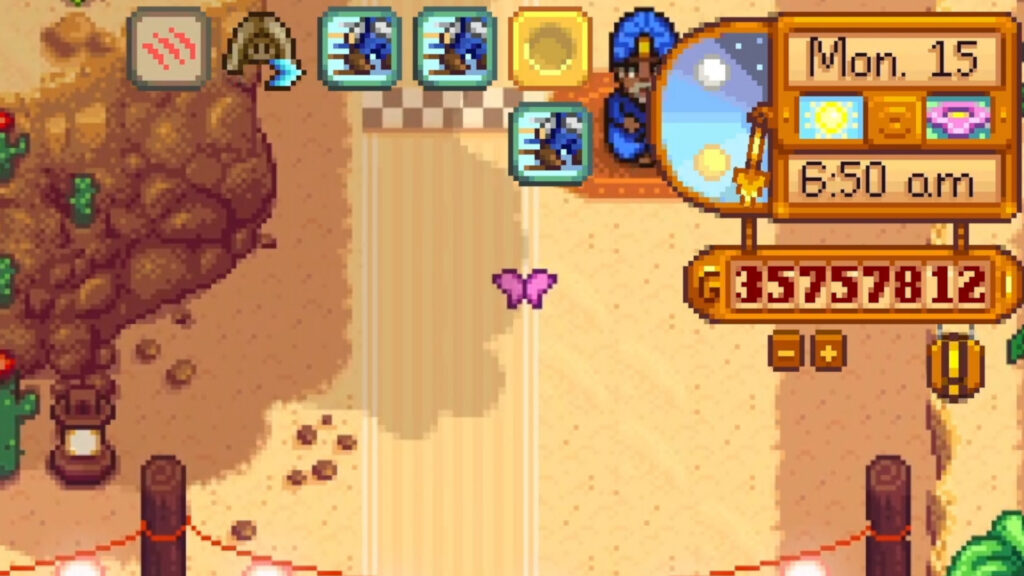 Overpowered Mechanic in Stardew Valley. Speed