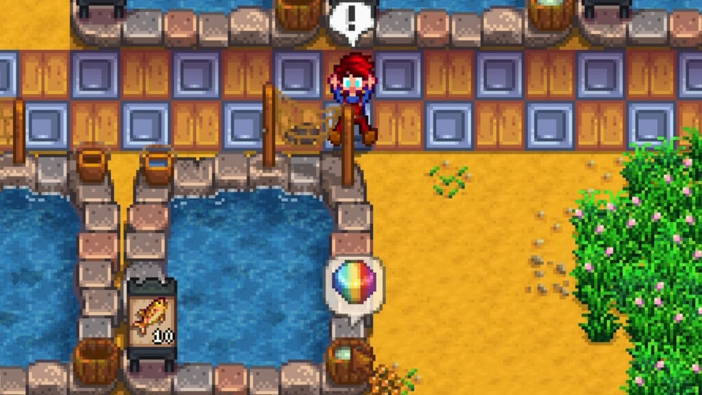 Stardew Valley prismatic Shard From Fish Ponds
