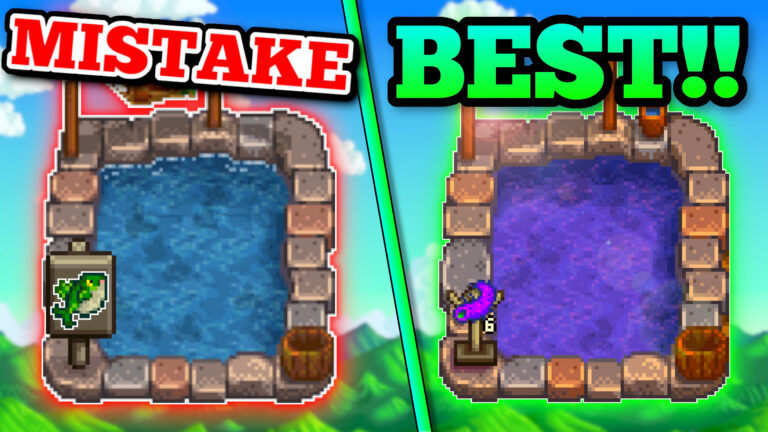 Best Fish Ponds In Stardew Valley 1.6