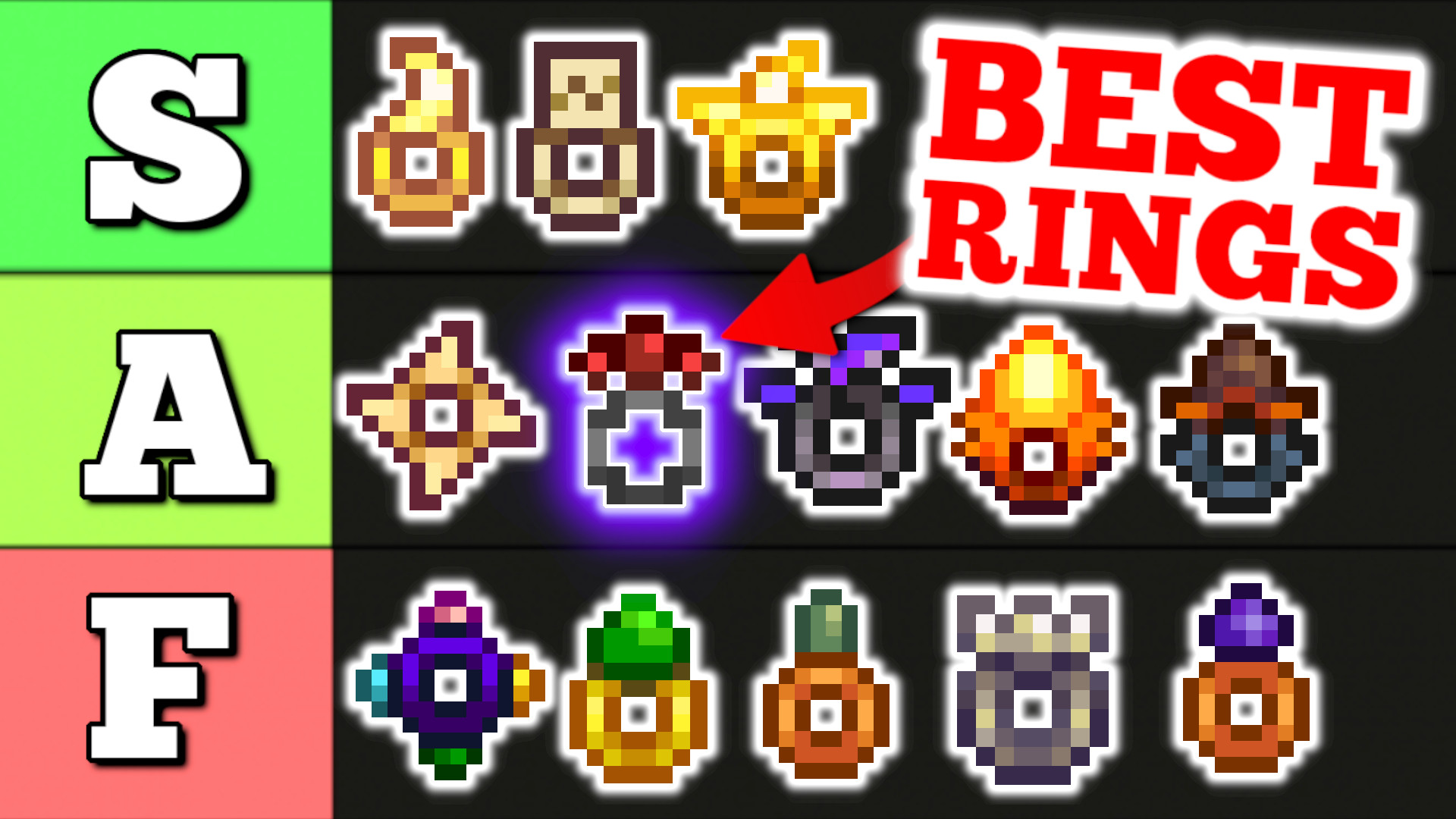 Best Rings In Stardew Valley 1.6