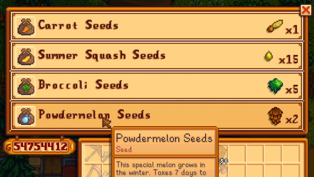Stardew Valley New Crops