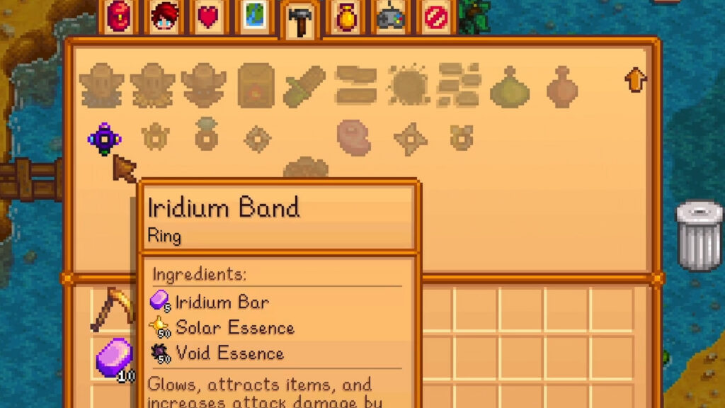 Stardew Valley Iridium Band