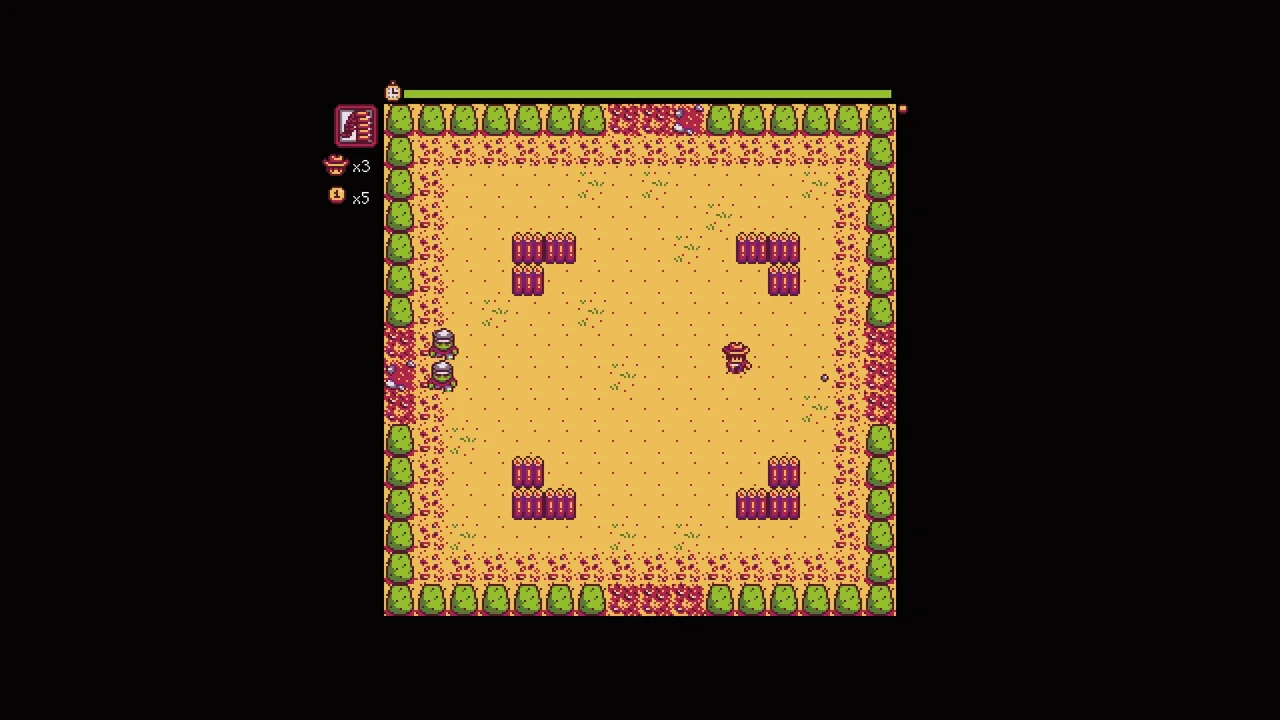 Stardew Valley: The interior shown during the building timing demonstration
