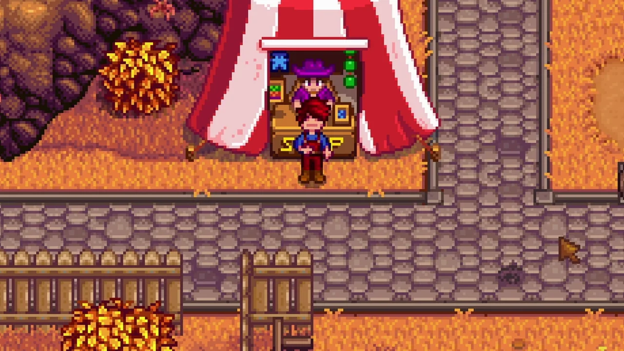 Stardew Valley: The Stardew Valley Fair prize booth