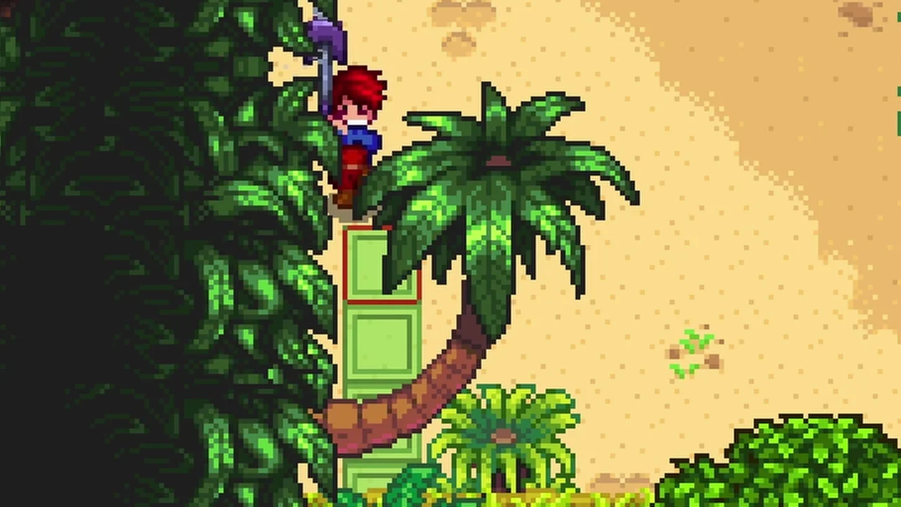 Stardew Valley: Digging for the buried Ostrich Egg