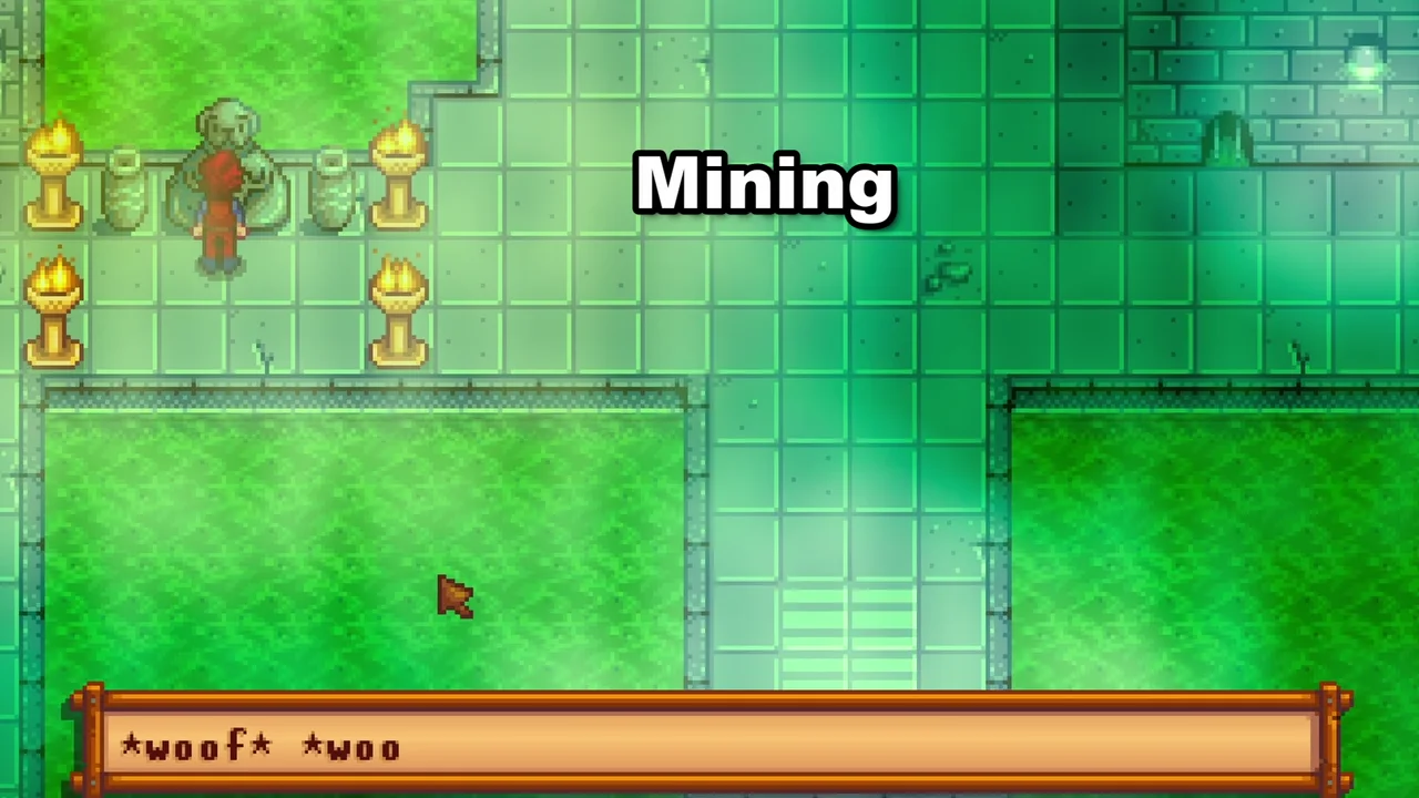 Stardew Valley: The Statue of Uncertainty profession dialogue