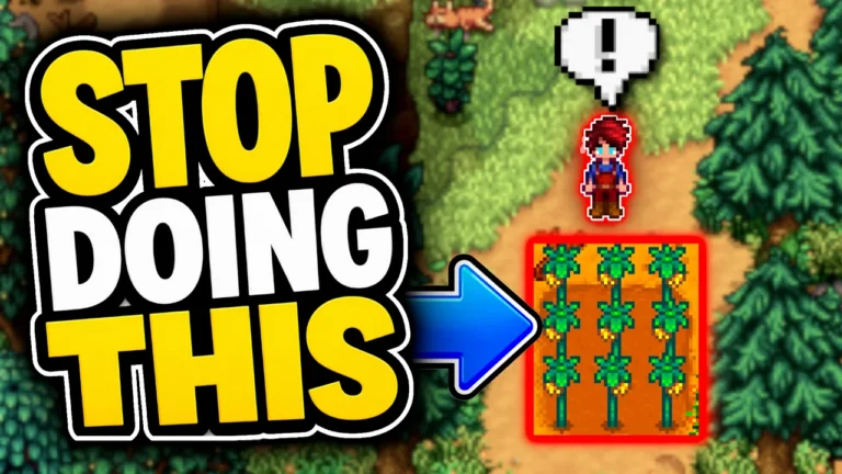 10 Stardew Valley Resource Mistakes That Waste Your Time