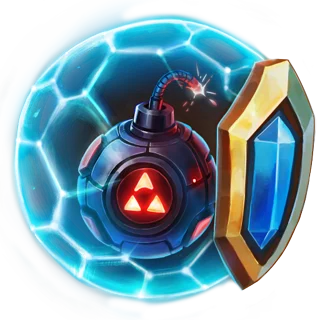 Minebreak Defusal Kit shield and bomb