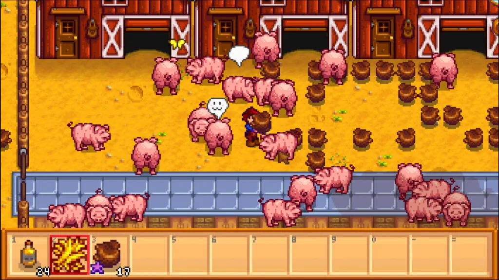 Using Pigs to Make Money In Stardew Valley