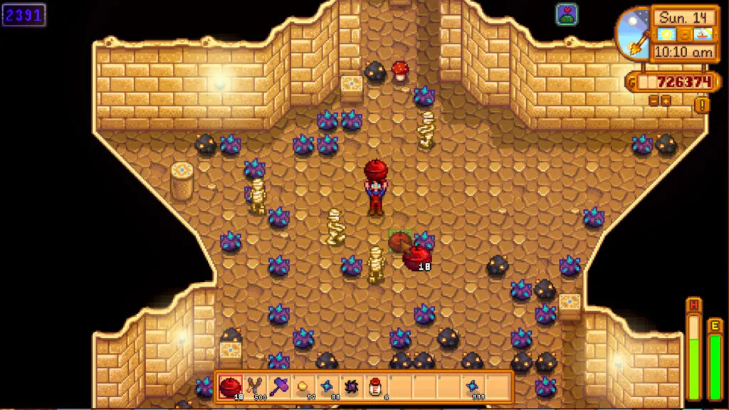 Iridium Ore In Stardew Valley