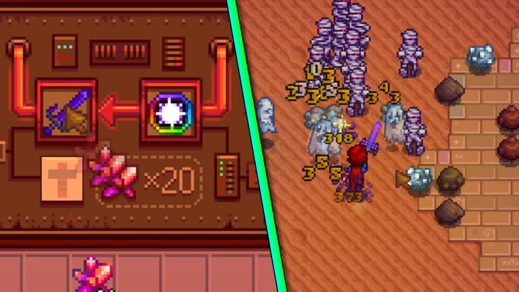 Infinity Blade In Stardew Valley