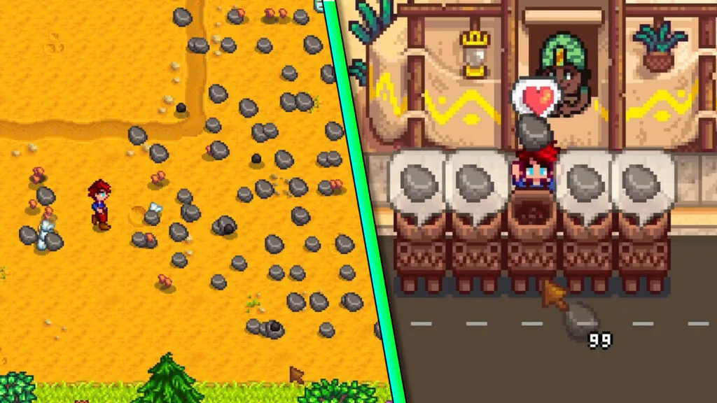 How to farm for stone in stardew valley