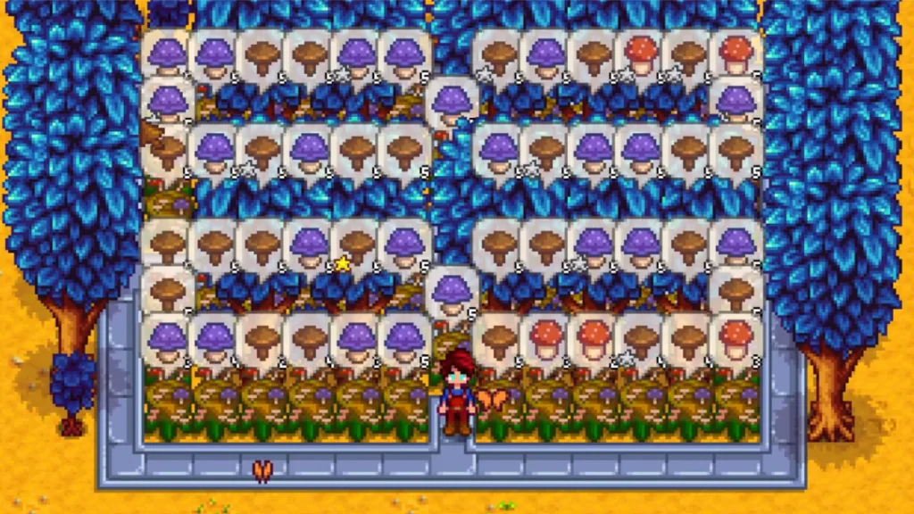 Mushroom Logs For Money Making In Stardew Valley