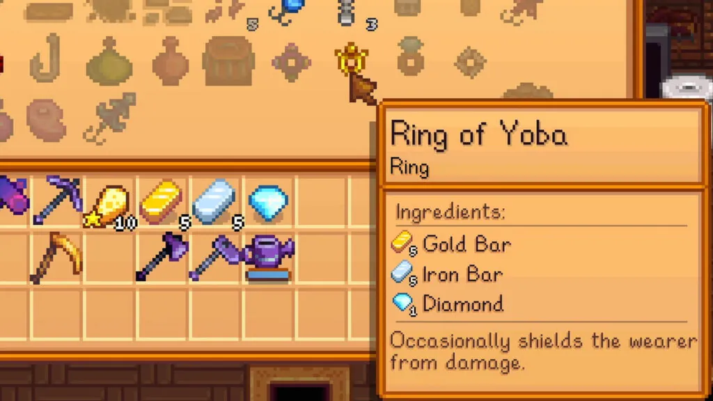 Stardew Valley Ring of Yoba